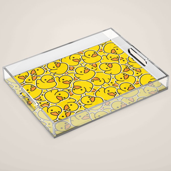 Rubber Duckies Acrylic Tray Gallery Image 1
