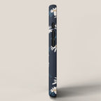 Daisy Florals on Navy iPhone Case Gallery Image 2