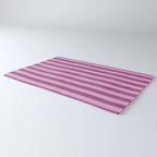 STRIPES - 004 - purple Rug Gallery Image 3