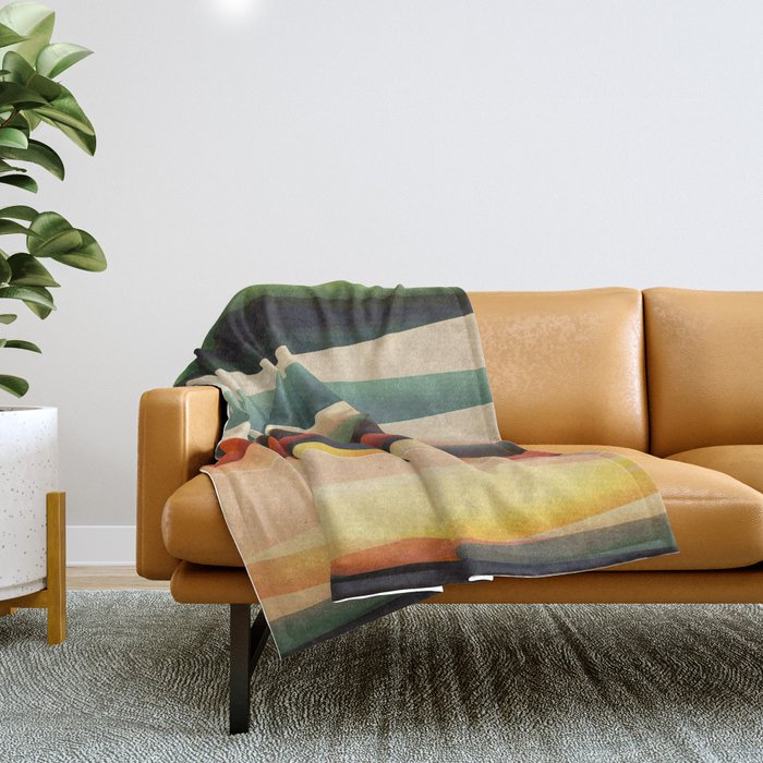 ABSTRACT 08 Throw Blanket Gallery Image 1