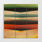 ABSTRACT 08 Wood Wall Art Gallery Image 1