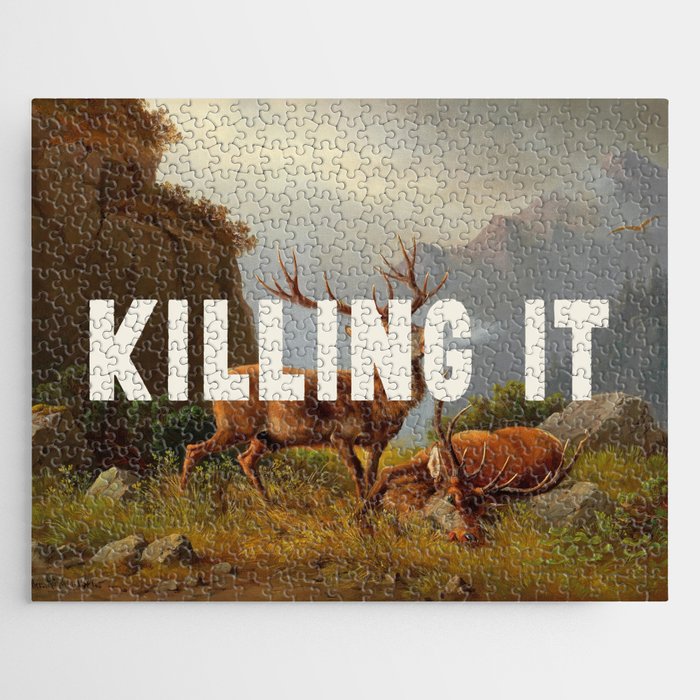 Killing It - Motivational Quote Jigsaw Puzzle Gallery Image 1