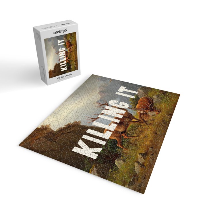 Killing It - Motivational Quote Jigsaw Puzzle Gallery Image 2