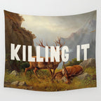 Killing It - Motivational Quote Wall Tapestry Gallery Image 4