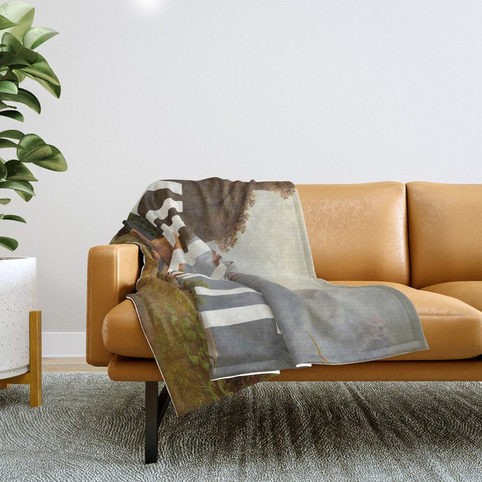Killing It - Motivational Quote Throw Blanket Gallery Image 1