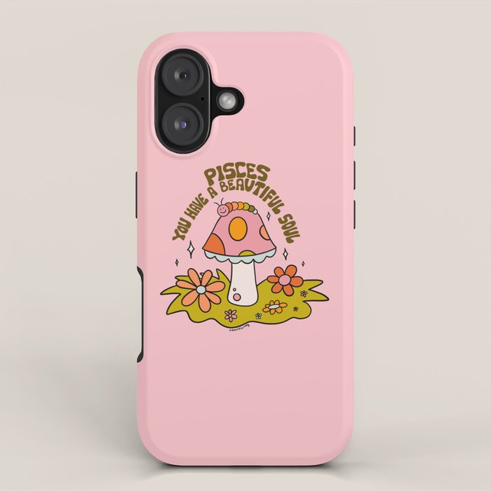 Pisces Caterpillar iPhone Case Gallery Image 1