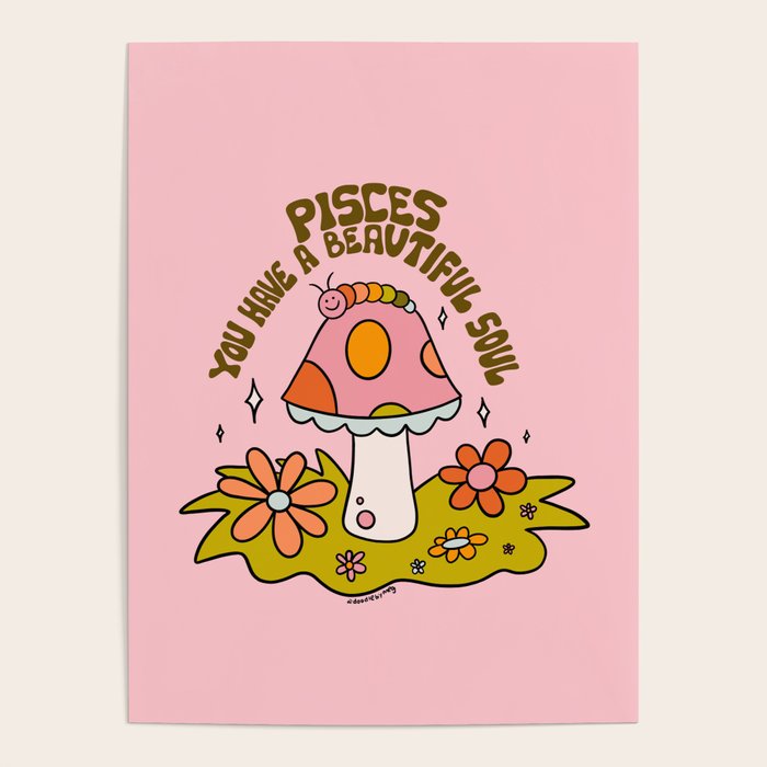 Pisces Caterpillar Poster Gallery Image 1