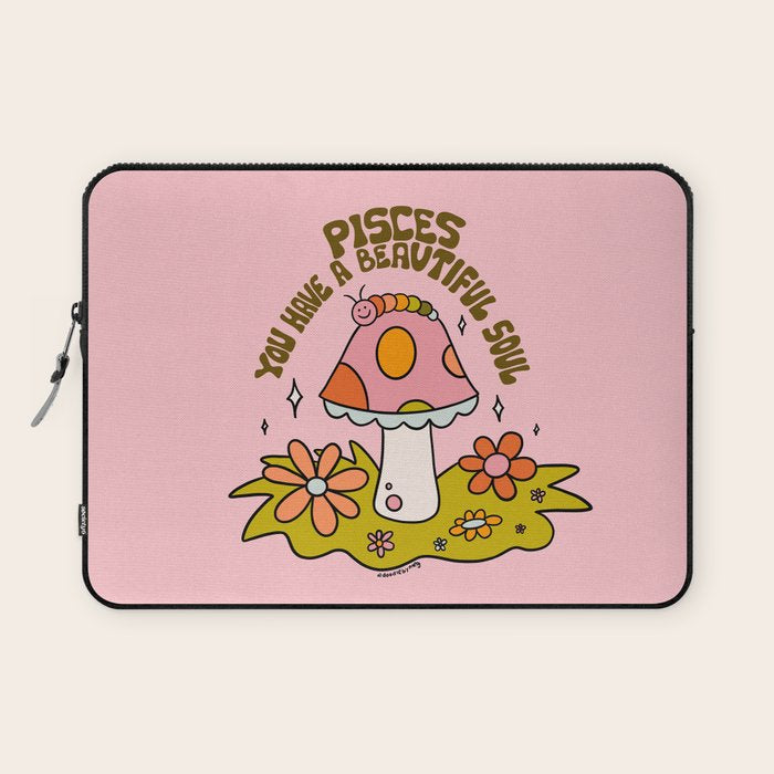 Pisces Caterpillar Laptop Sleeve Gallery Image 1