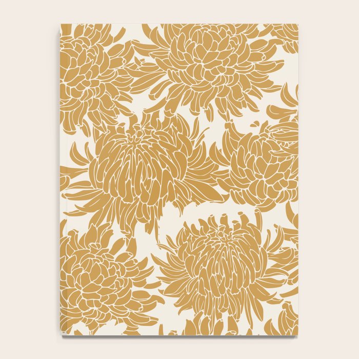 Yellow Chrysanthemums, Floral Notebook Gallery Image 4