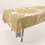 Yellow Chrysanthemums, Floral Tablecloth Gallery Image 1