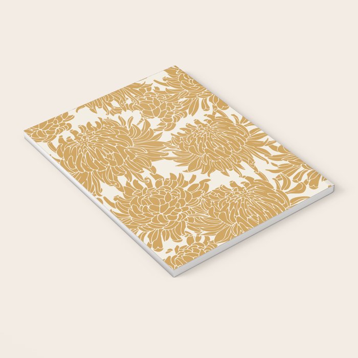 Yellow Chrysanthemums, Floral Notebook Gallery Image 3