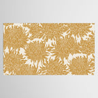 Yellow Chrysanthemums, Floral Tablecloth Gallery Image 2