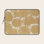 Yellow Chrysanthemums, Floral Laptop Sleeve Gallery Image 1