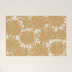 Yellow Chrysanthemums, Floral Welcome Mat Gallery Image 1