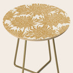 Yellow Chrysanthemums, Floral Side Table Gallery Image 2