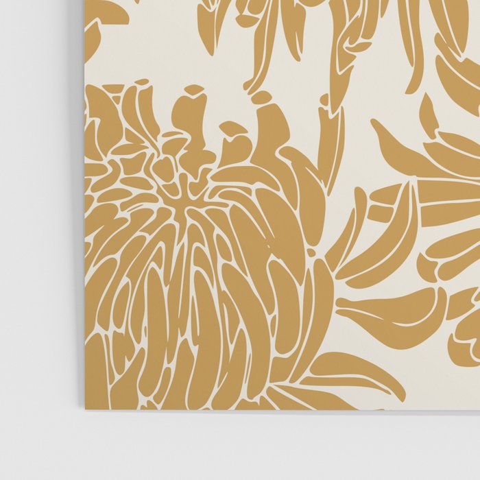 Yellow Chrysanthemums, Floral Poster Gallery Image 3