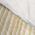 Palm leaf synchronicity - gold Comforter Gallery Image 4