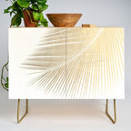 Palm leaf synchronicity - gold Credenza Gallery Image 1