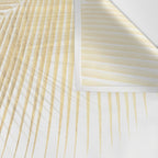 Palm leaf synchronicity - gold Wall Tapestry Gallery Image 3