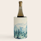 Watercolor Pine Trees 2 Wine Chiller Gallery Image 2