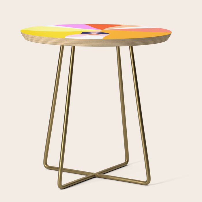 Girl Power - Rainbow Hair #girlpower Side Table Gallery Image 1
