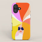 Girl Power - Rainbow Hair #girlpower iPhone Case Gallery Image 1
