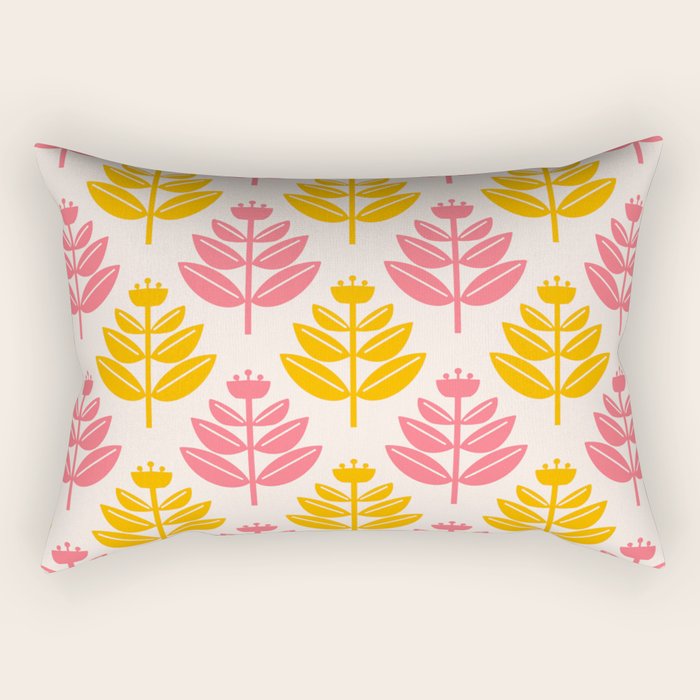 Buttercup Buds Rectangular Pillow Gallery Image 1