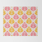 Buttercup Buds Throw Blanket Gallery Image 2