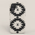 Southwestern Minimalism - Black Neutral Beige iPhone Case Gallery Image 1