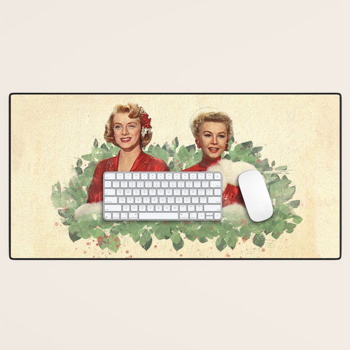 Sisters - A Merry White Christmas Desk Mat Gallery Image 1