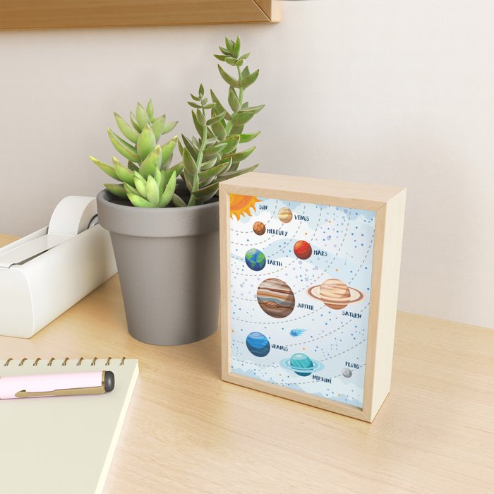 Light solar system Mini Art Print Gallery Image 2