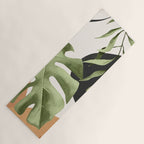 Abstract Art Tropical Leaves 23 Yoga Mat Gallery Image 1