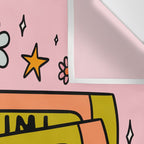 Gemini Crayon Wall Tapestry Gallery Image 3