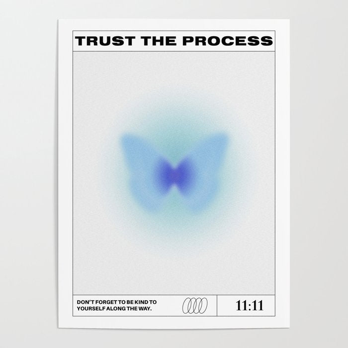 Trust The Process Poster Gallery Image 4