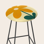Giant yellow flower Stool Gallery Image 2