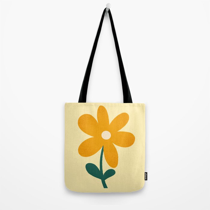 Giant yellow flower Tote Bag Gallery Image 2