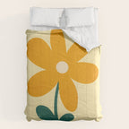 Giant yellow flower Comforter Gallery Image 6