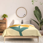Giant yellow flower Comforter Gallery Image 3