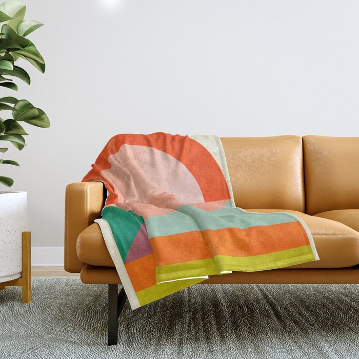 door to heaven Throw Blanket Gallery Image 1