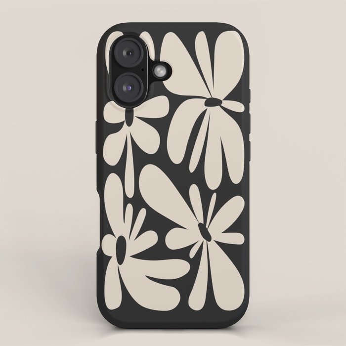 Bloom: Black & White Matisse Edition iPhone Case Gallery Image 1