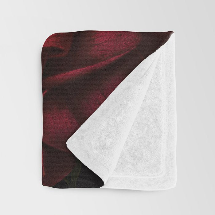 Vintage & Shabby Chic - Vintage & Shabby Chic - Mystical Night Roses Throw Blanket Gallery Image 3