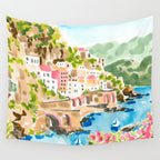 Sorrento Italy Wall Tapestry Gallery Image 4