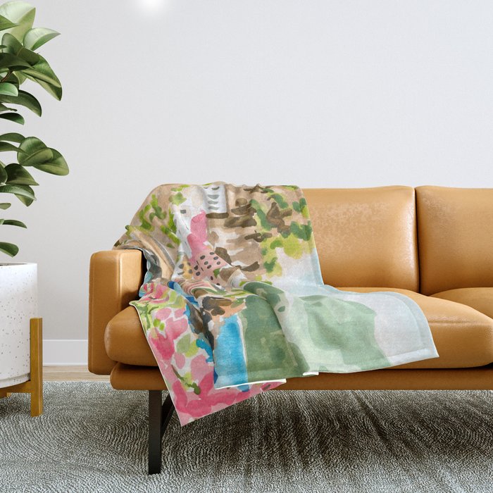 Sorrento Italy Throw Blanket Gallery Image 1