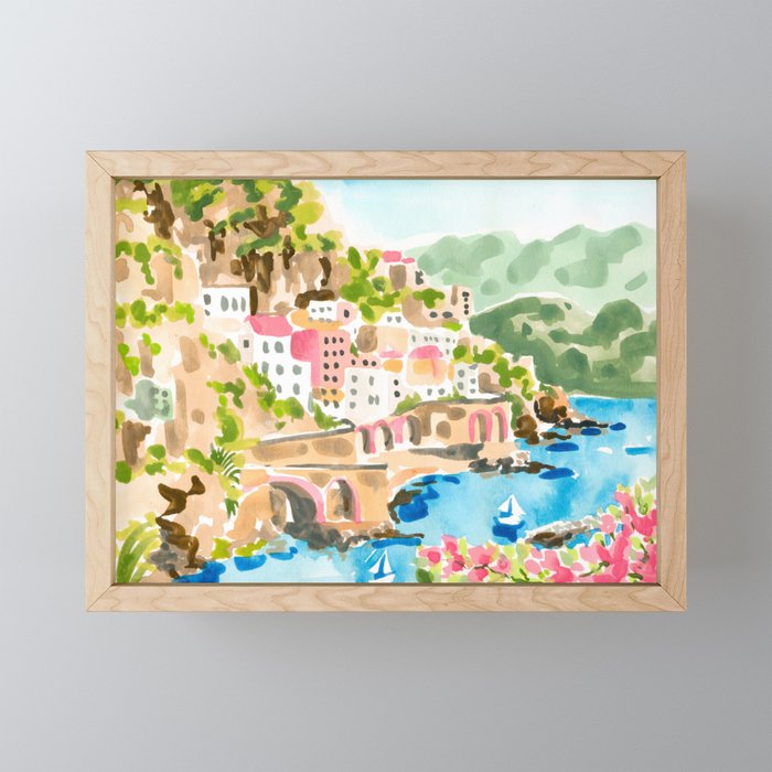 Sorrento Italy Mini Art Print Gallery Image 1