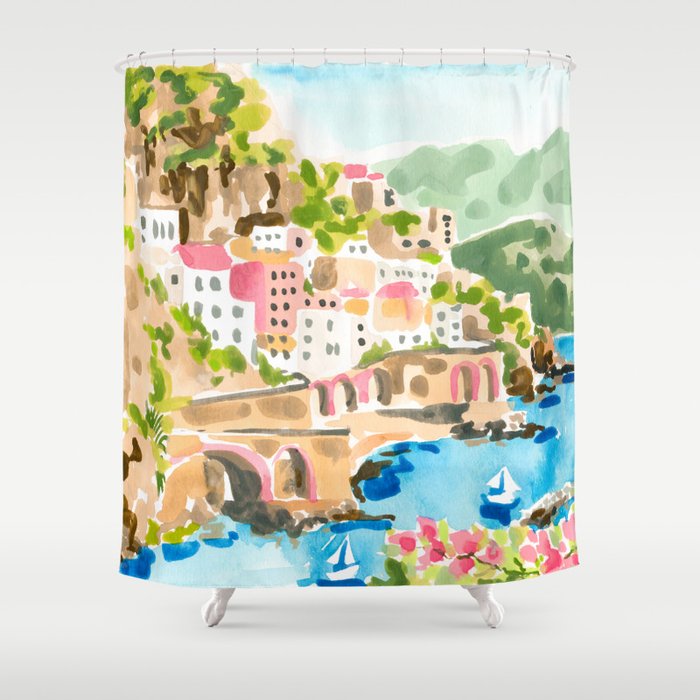 Sorrento Italy Shower Curtain Gallery Image 1