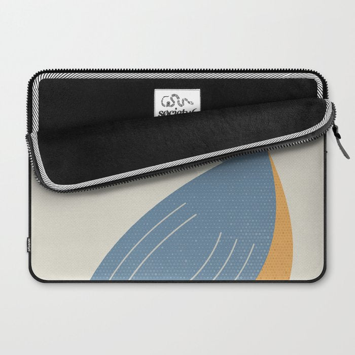 Whimsy Blue-eared Kingfisher Laptop Sleeve Gallery Image 2