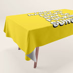 Ray of Sunshine Tablecloth Gallery Image 1