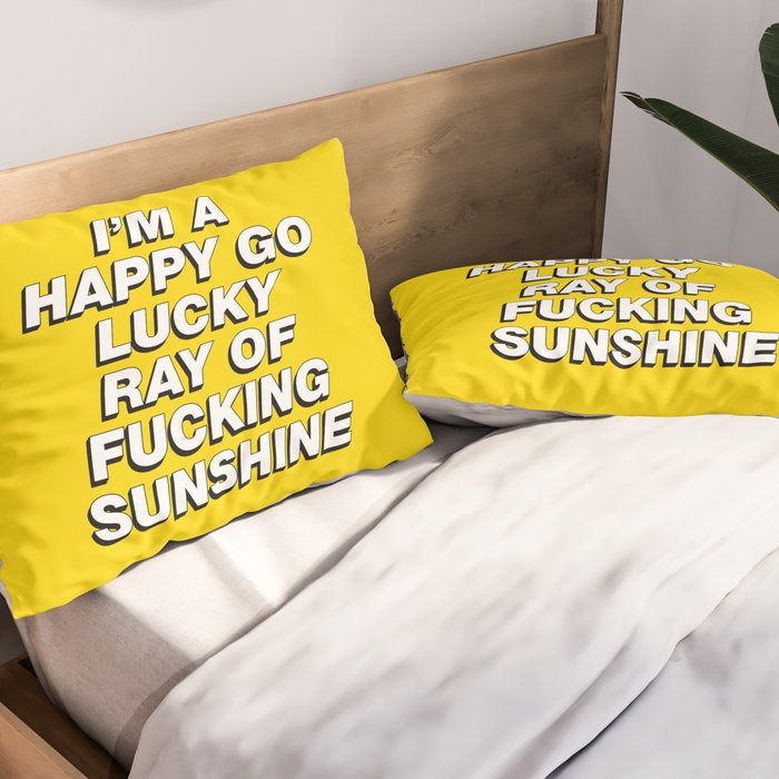 Ray of Sunshine Pillow Sham Gallery Image 2