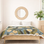 Blue Floral Duvet Cover Gallery Image 3