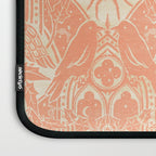 Gothic Halloween Damask - peach and cream Laptop Sleeve Gallery Image 3